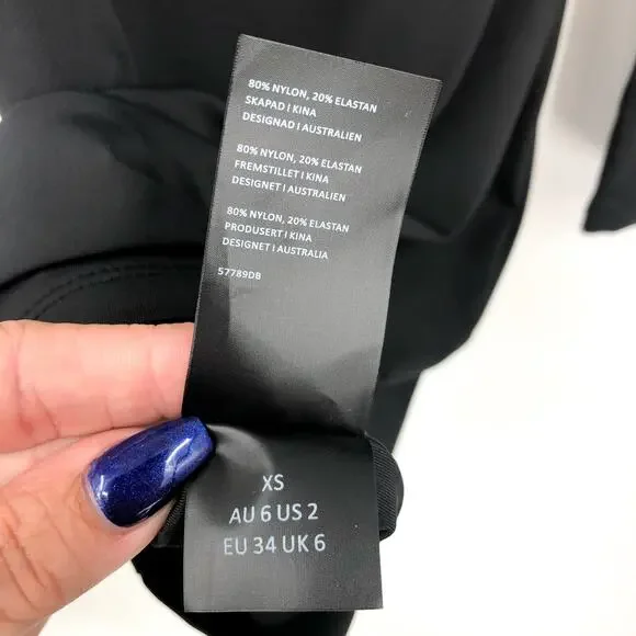 BARDOT Women's Londyn Cut Out Mini Dress XS Black Bodycon Stretch NWT - Picture 13 of 14